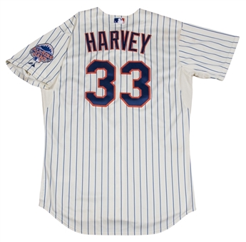 2013 Matt Harvey Game Used New York Mets Home Jersey Used on 7/3/13 vs D-Backs (MLB Authenticated)